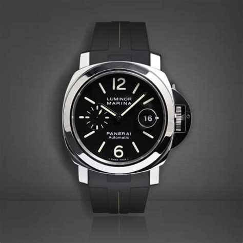 bracelet montre panerai caoutchouc|panerai straps.